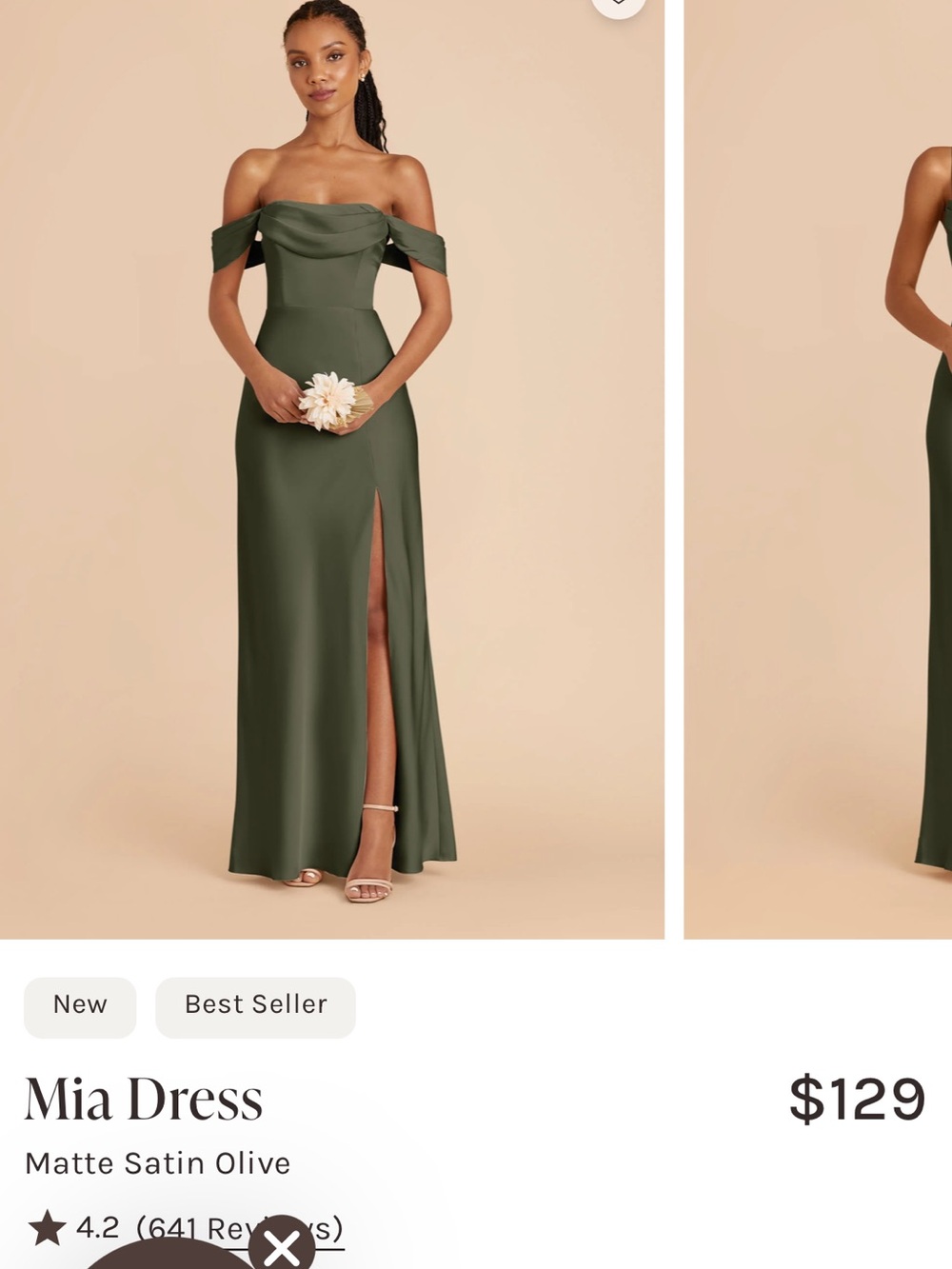 Birdy Grey Mia Matte Satin Convertible Dress